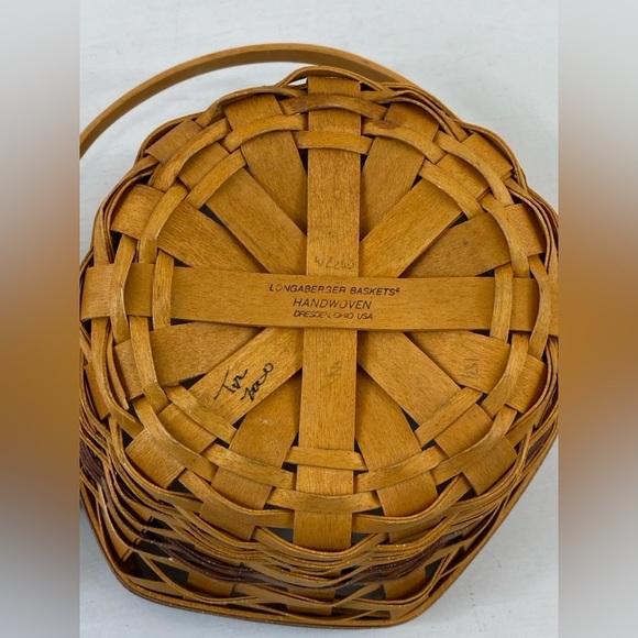 Longaberger 2000 Century Celebration Morning Glory‎ Basket - Picture 4 of 13